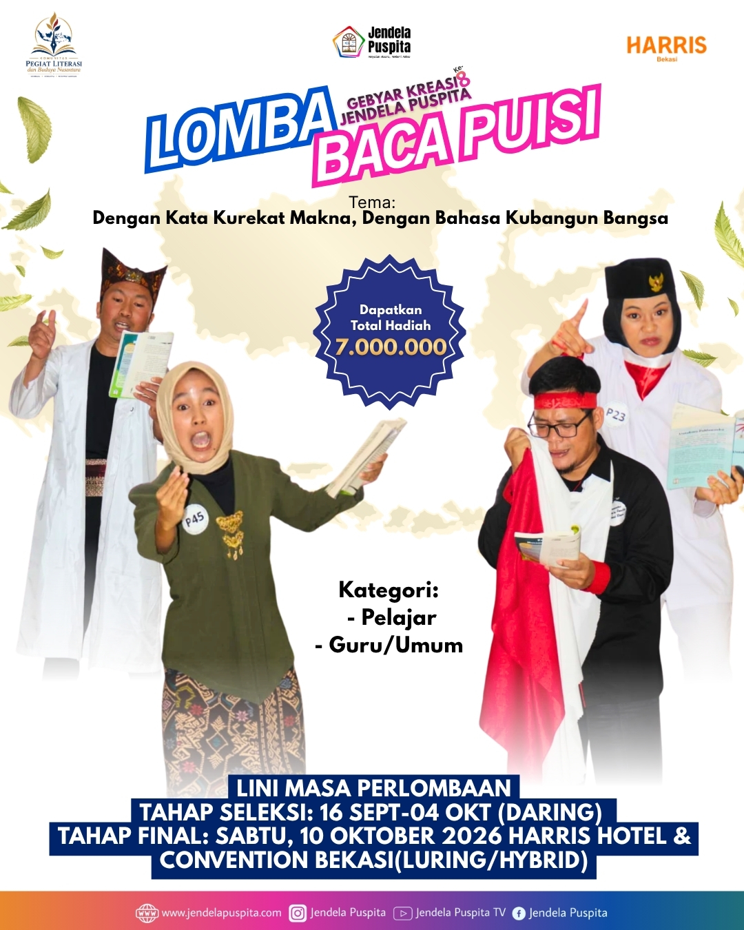 gambar poster lomba yang sudah tidak menerima pendaftaran akan dihapus