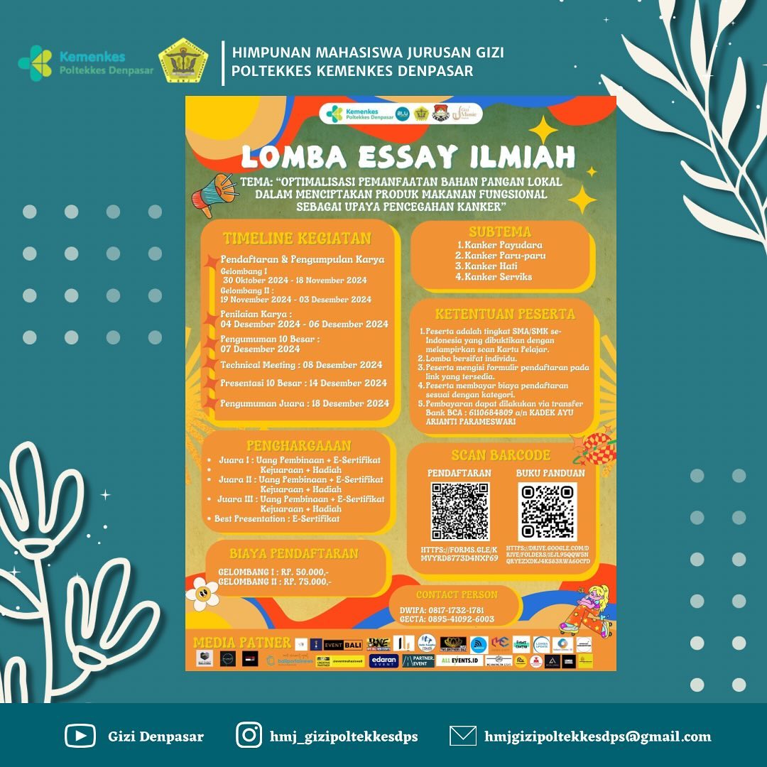 gambar poster lomba yang sudah tidak menerima pendaftaran akan dihapus