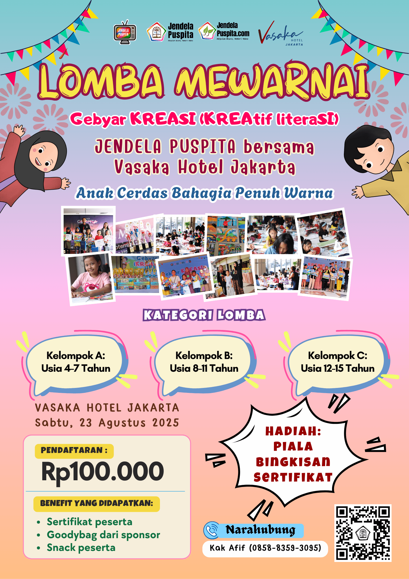 gambar poster lomba yang sudah tidak menerima pendaftaran akan dihapus