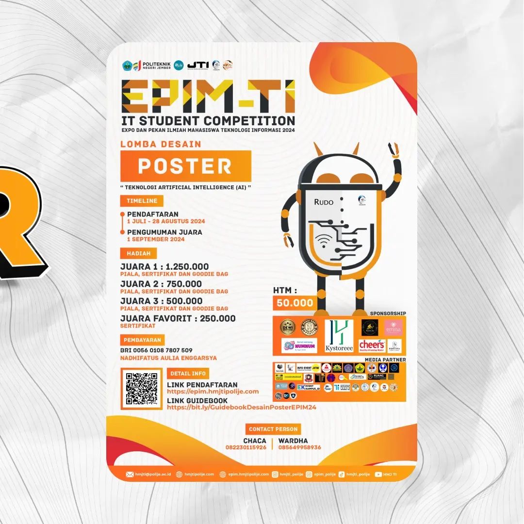 gambar poster lomba yang sudah tidak menerima pendaftaran akan dihapus