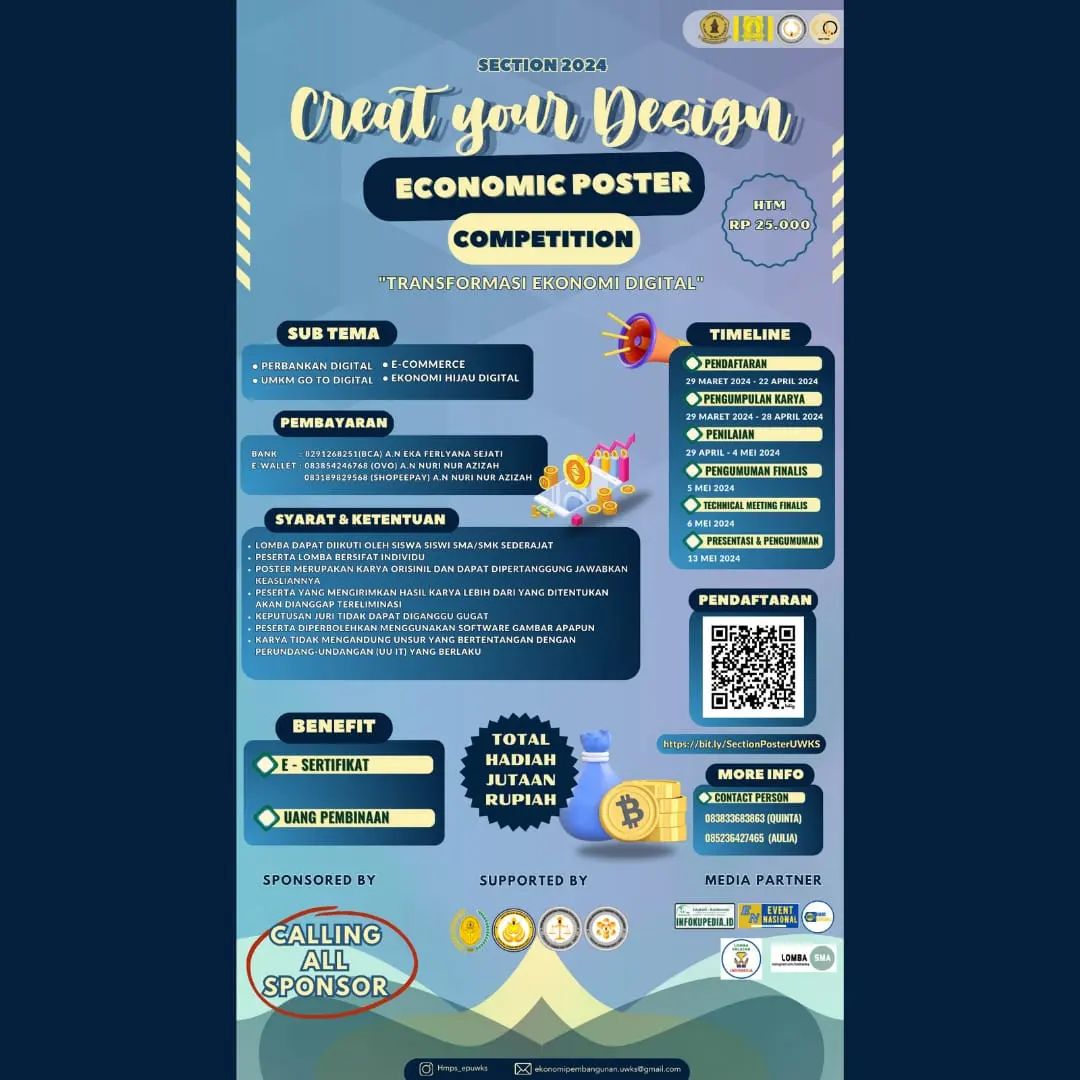 gambar poster lomba yang sudah tidak menerima pendaftaran akan dihapus