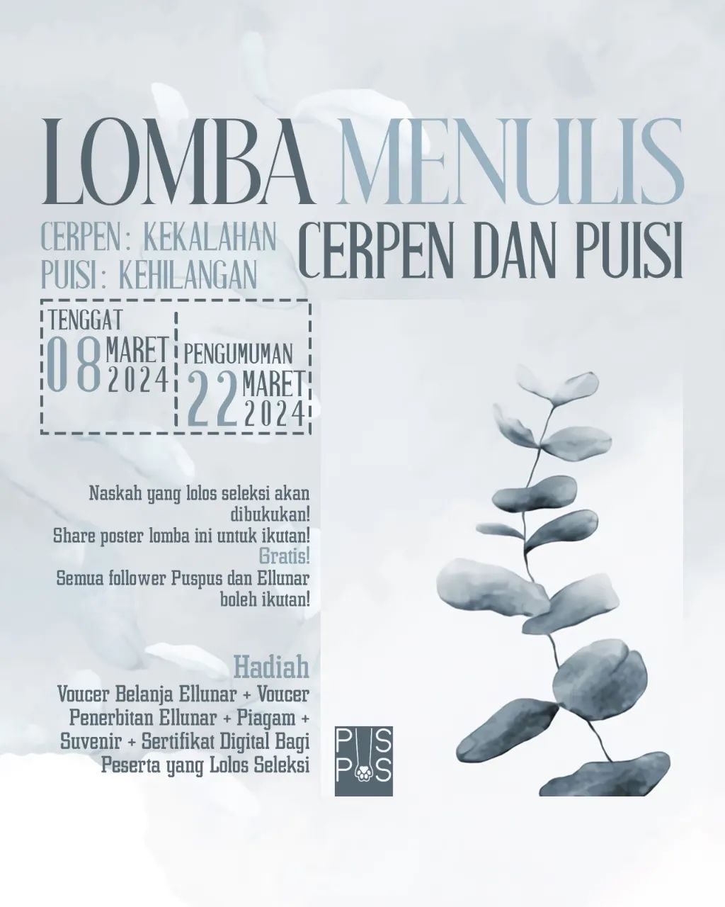 gambar poster lomba yang sudah tidak menerima pendaftaran akan dihapus
