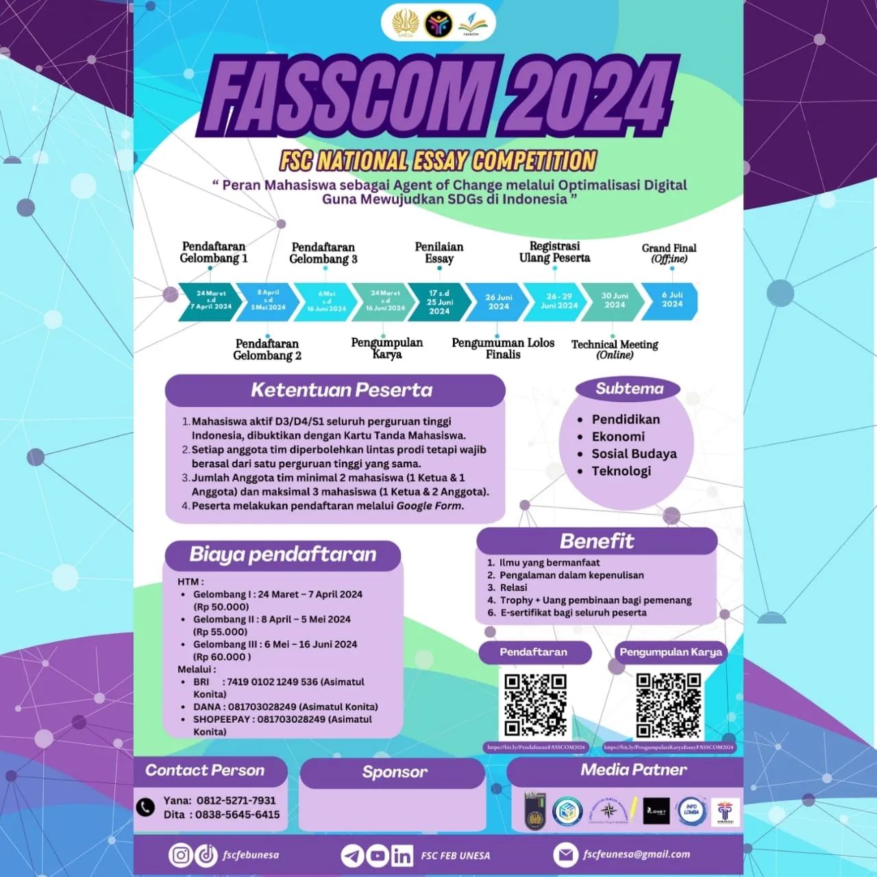 gambar poster lomba yang sudah tidak menerima pendaftaran akan dihapus