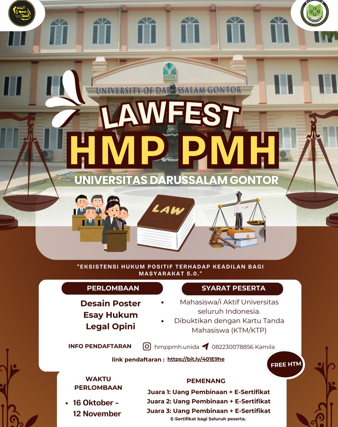 gambar poster lomba yang sudah tidak menerima pendaftaran akan dihapus