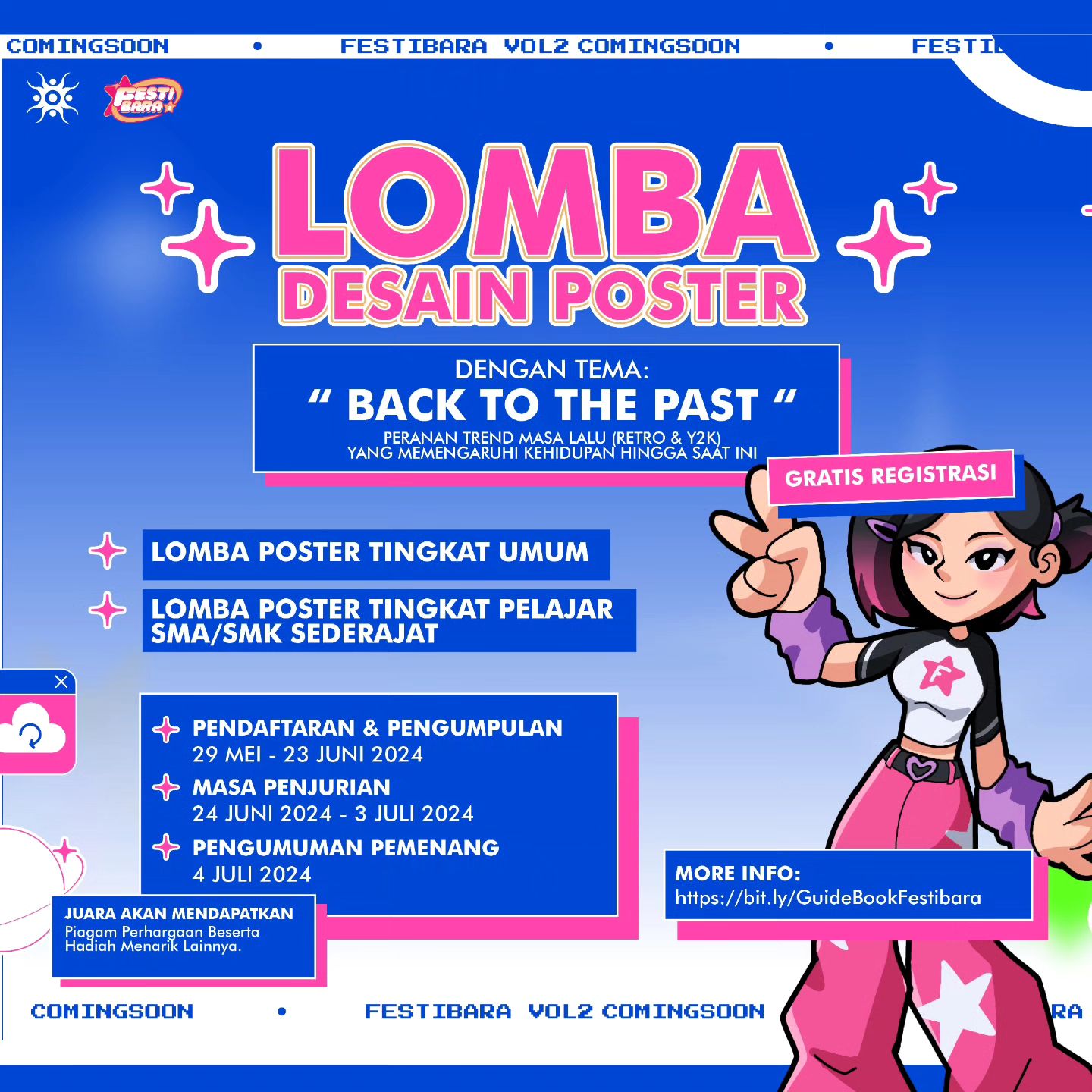 Lomba Poster Pelajar dan Umum - Festibara Poster Competition 2024 ...