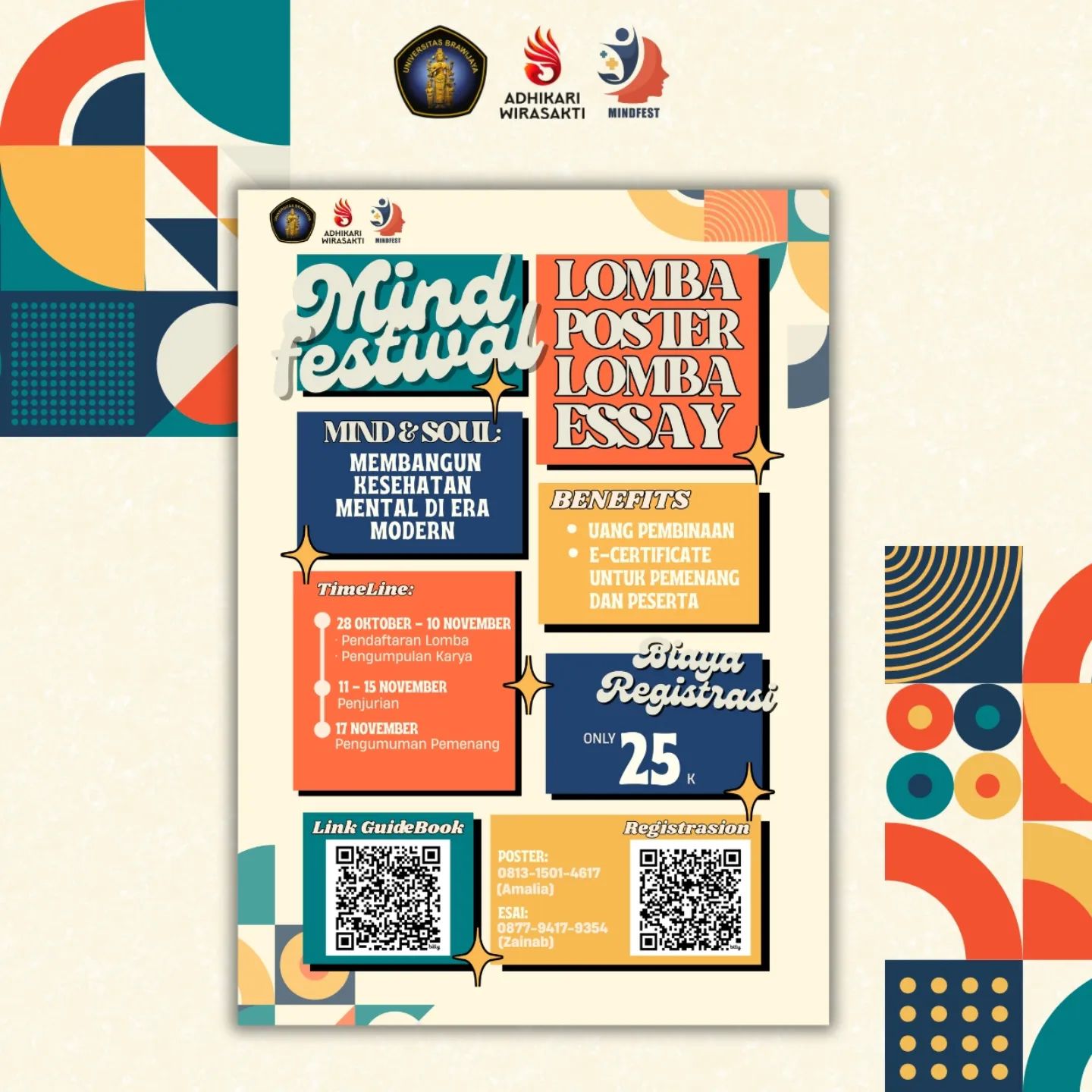 gambar poster lomba yang sudah tidak menerima pendaftaran akan dihapus