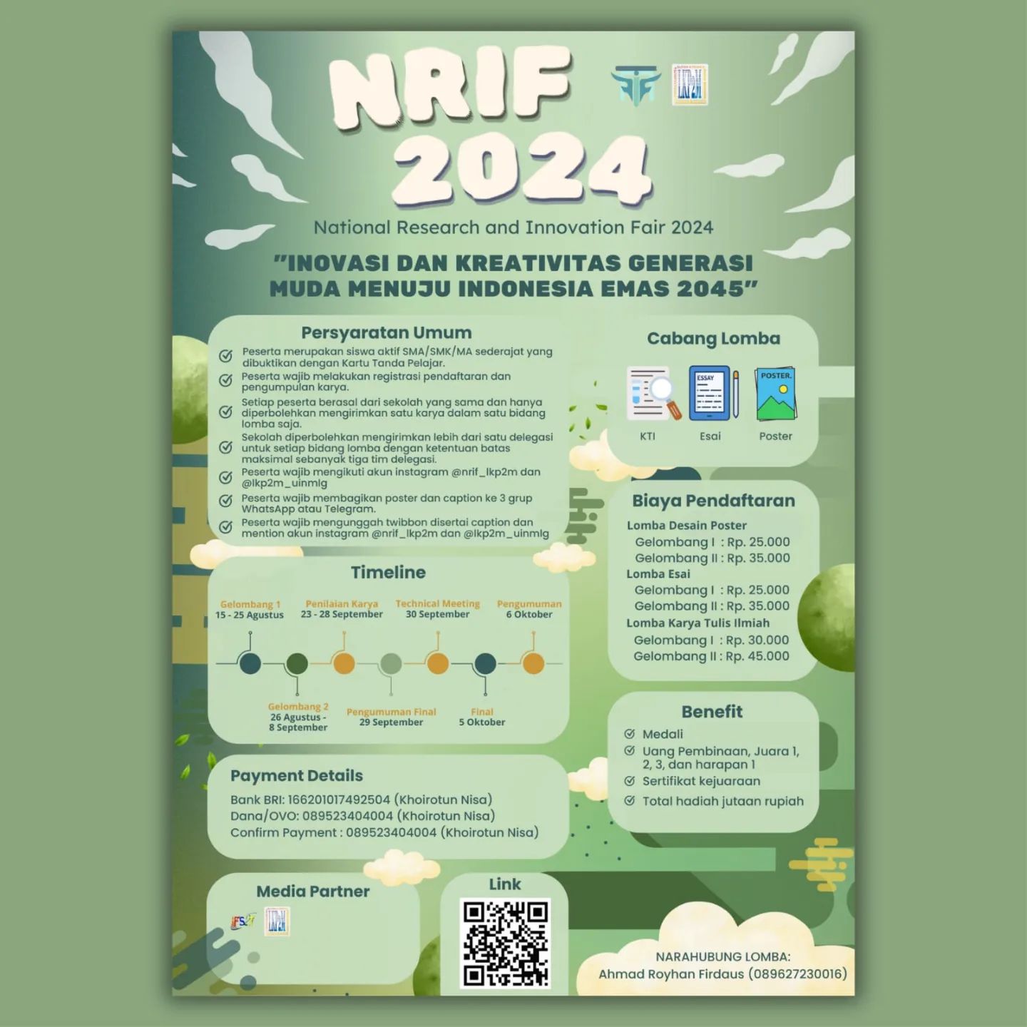 gambar poster lomba yang sudah tidak menerima pendaftaran akan dihapus