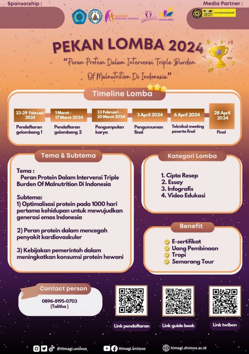 gambar poster lomba yang sudah tidak menerima pendaftaran akan dihapus