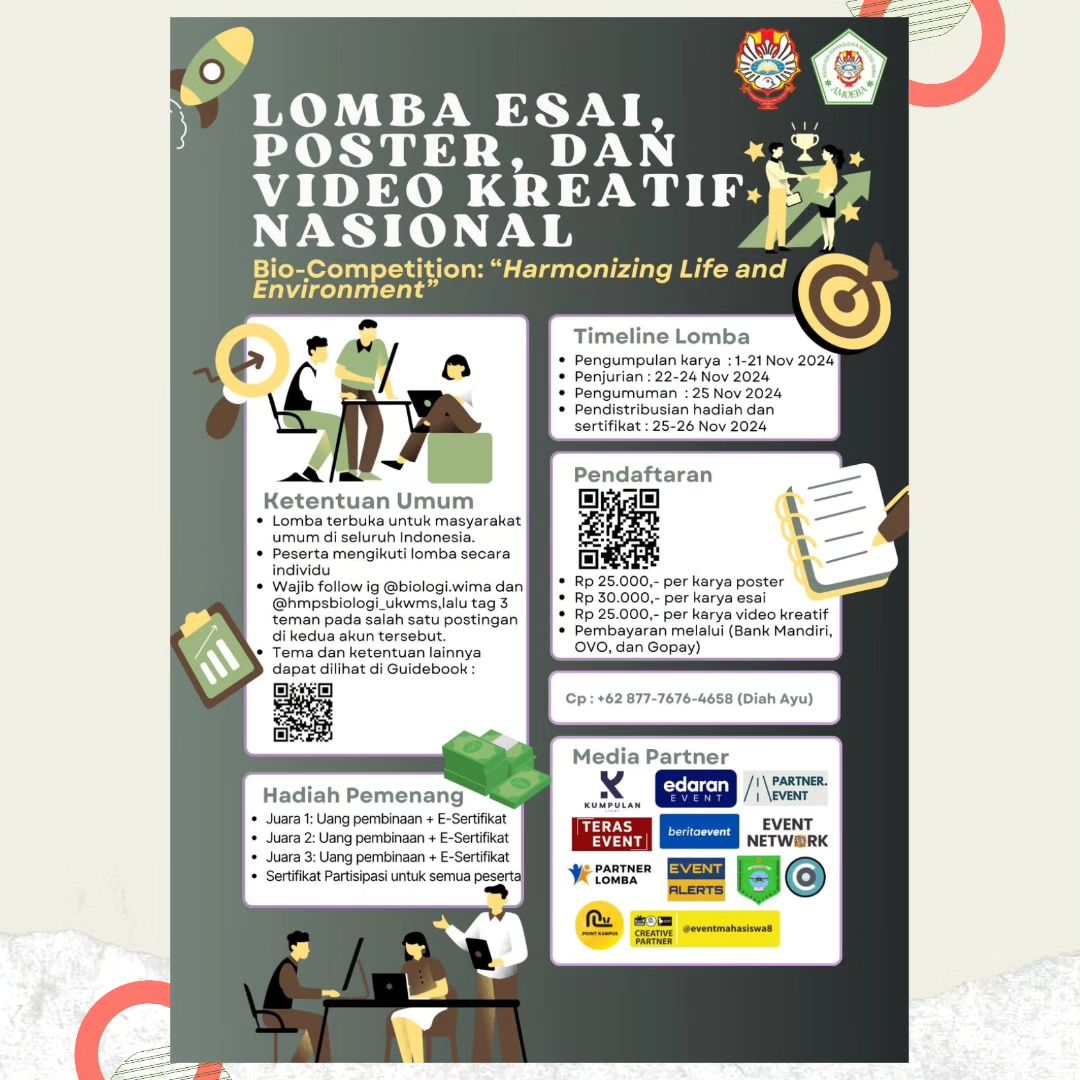 gambar poster lomba yang sudah tidak menerima pendaftaran akan dihapus