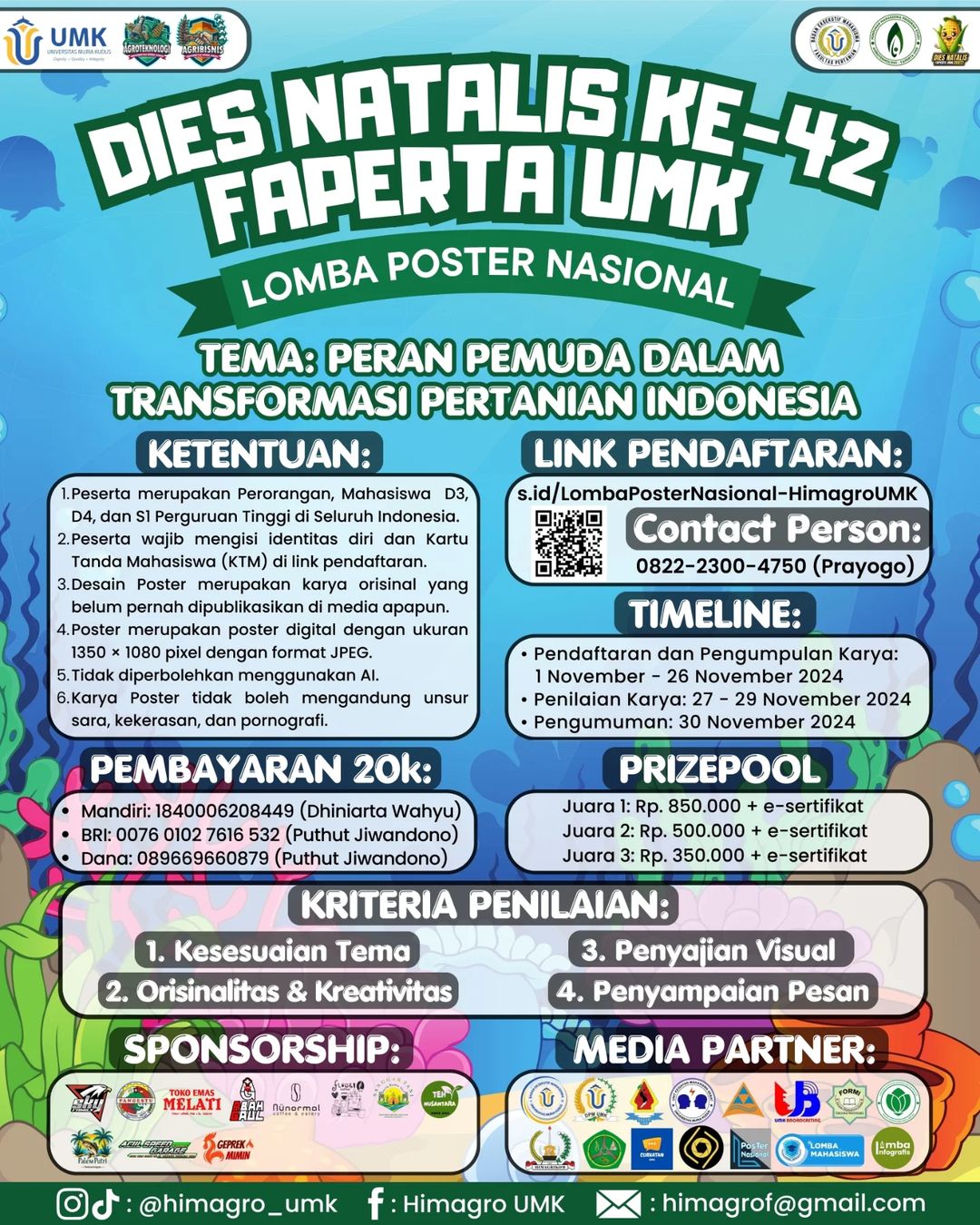 gambar poster lomba yang sudah tidak menerima pendaftaran akan dihapus
