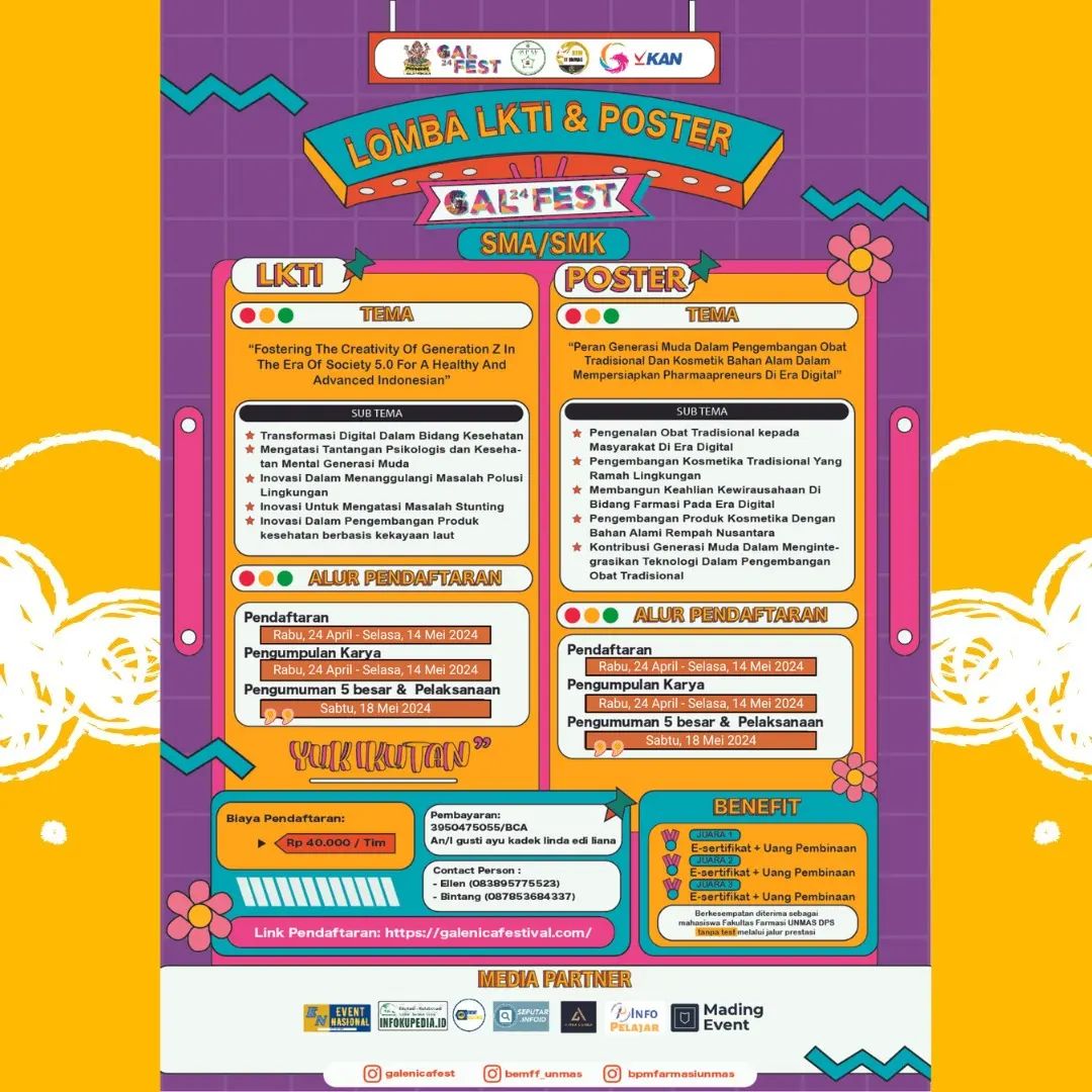 gambar poster lomba yang sudah tidak menerima pendaftaran akan dihapus