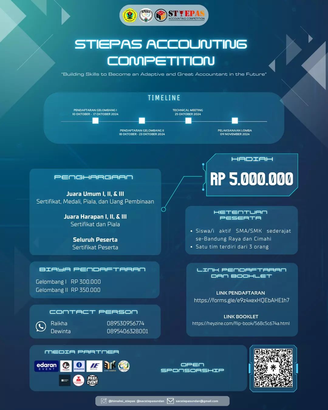 gambar poster lomba yang sudah tidak menerima pendaftaran akan dihapus