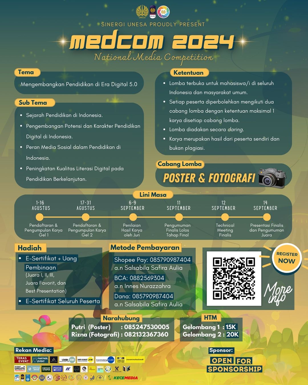 gambar poster lomba yang sudah tidak menerima pendaftaran akan dihapus