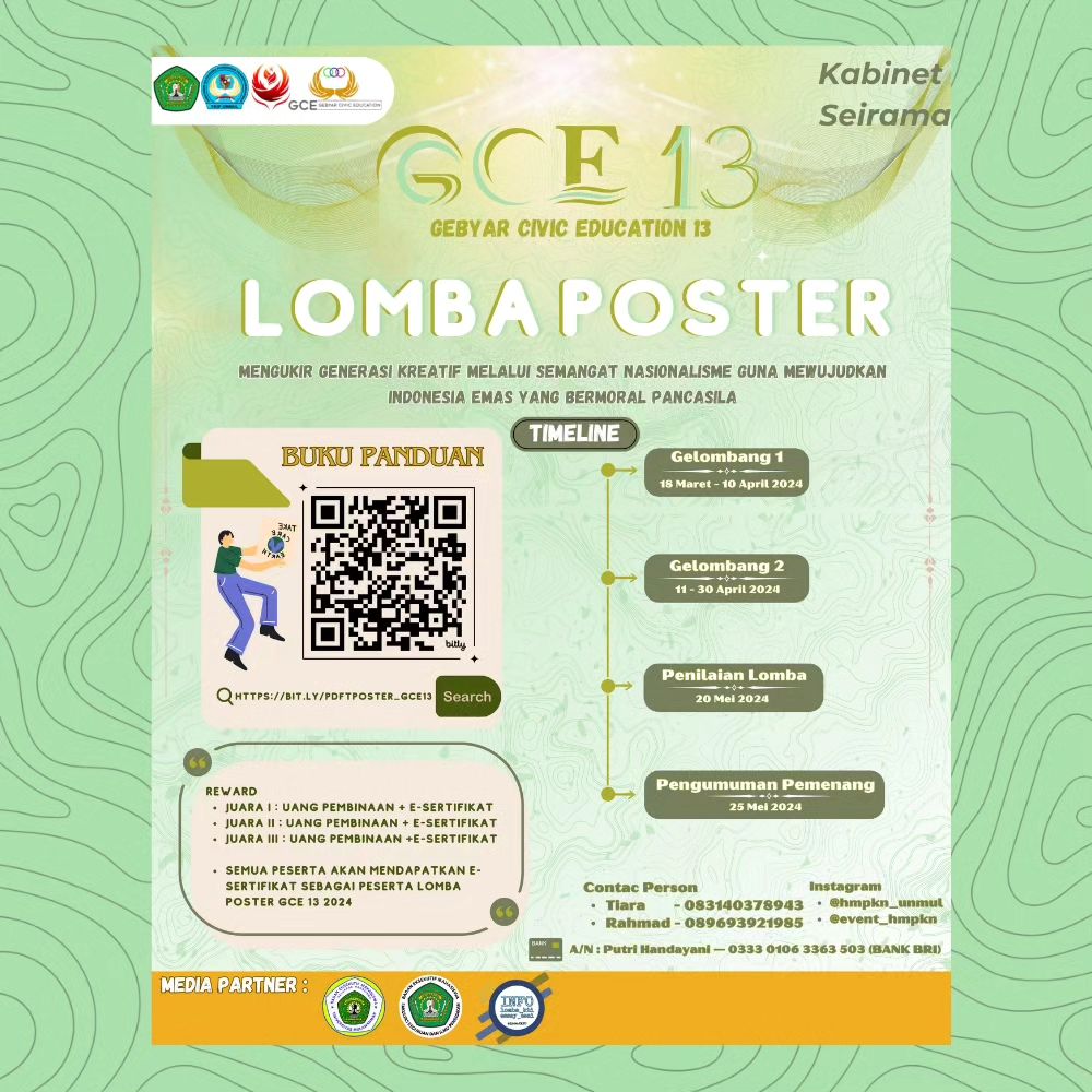 gambar poster lomba yang sudah tidak menerima pendaftaran akan dihapus